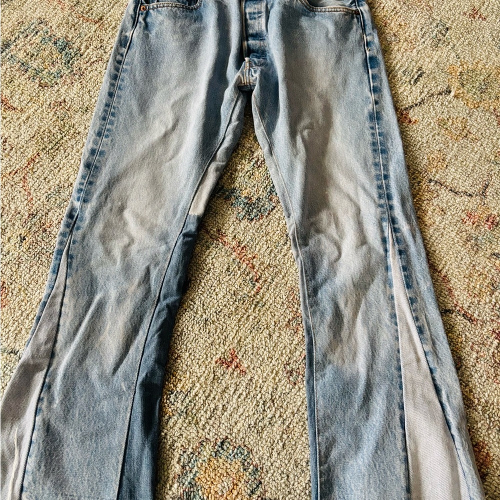 Gallery Dept Light Blue Flare Jeans